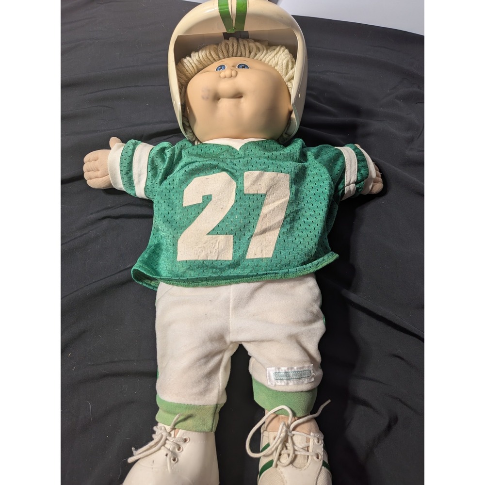 Cabbage Patch Kids Football Doll #27 Outfit Accessories Helmet